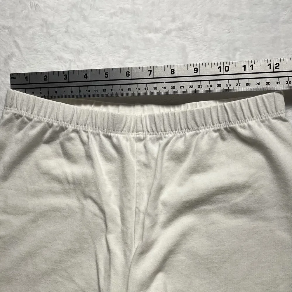 Gymboree Cartwheel Bike Shorts Girl’s Off White Sz XL